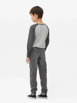 Denim-Jeggings Mit Kordelzug