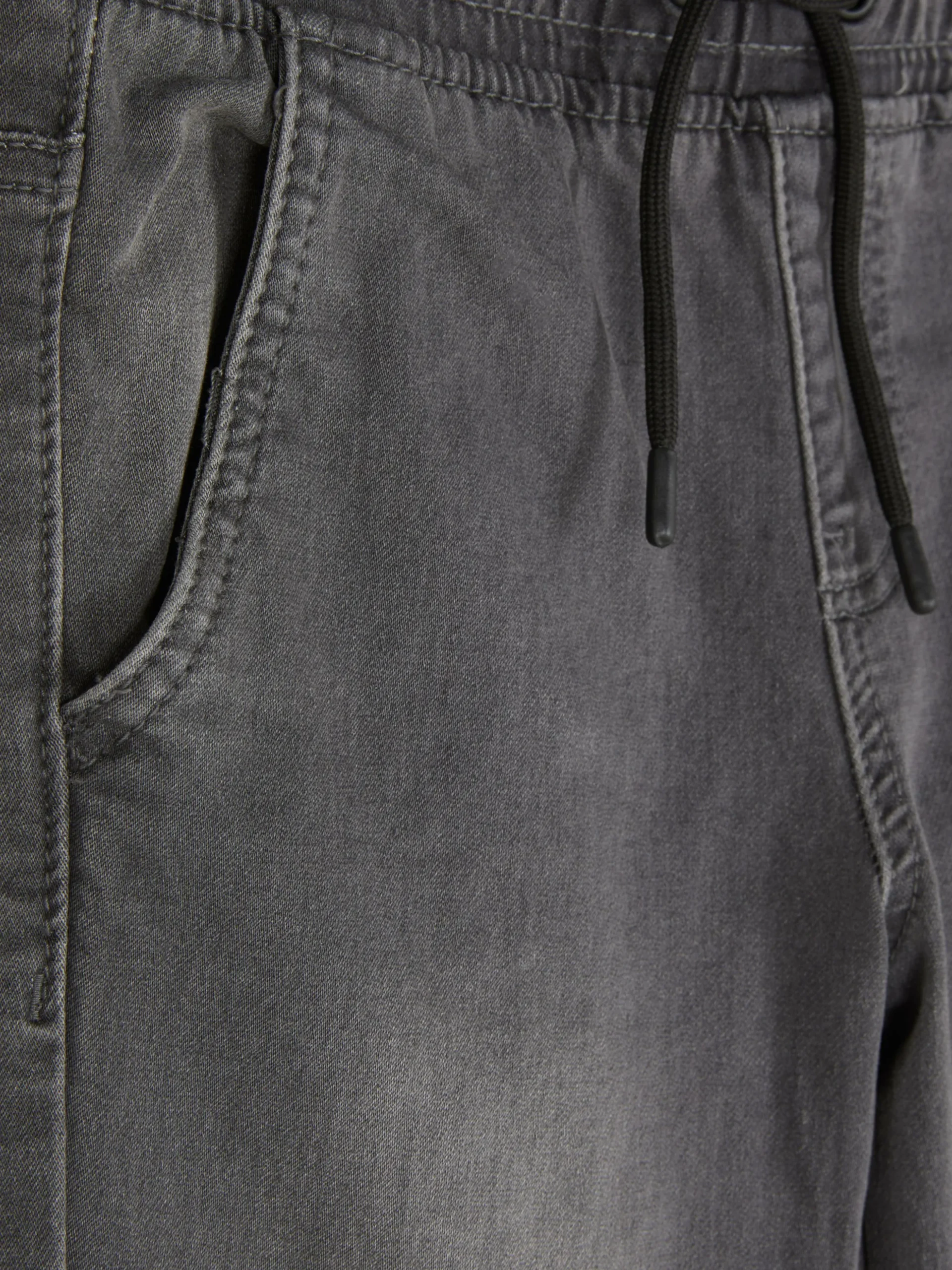 Denim-Jeggings Mit Kordelzug