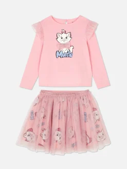 „Disney Aristocats Marie“ Sweatshirt- Und Tutu-Set