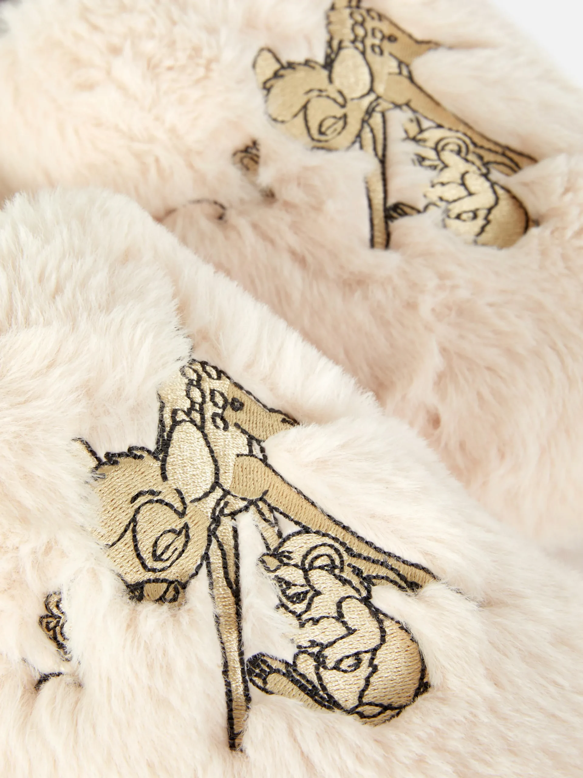 „Disney Bambi“ Hausschuhe Aus Kunstfell