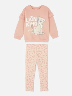 „Disney Der König Der Löwen Nala“ Rundhalsshirt Und Leggings