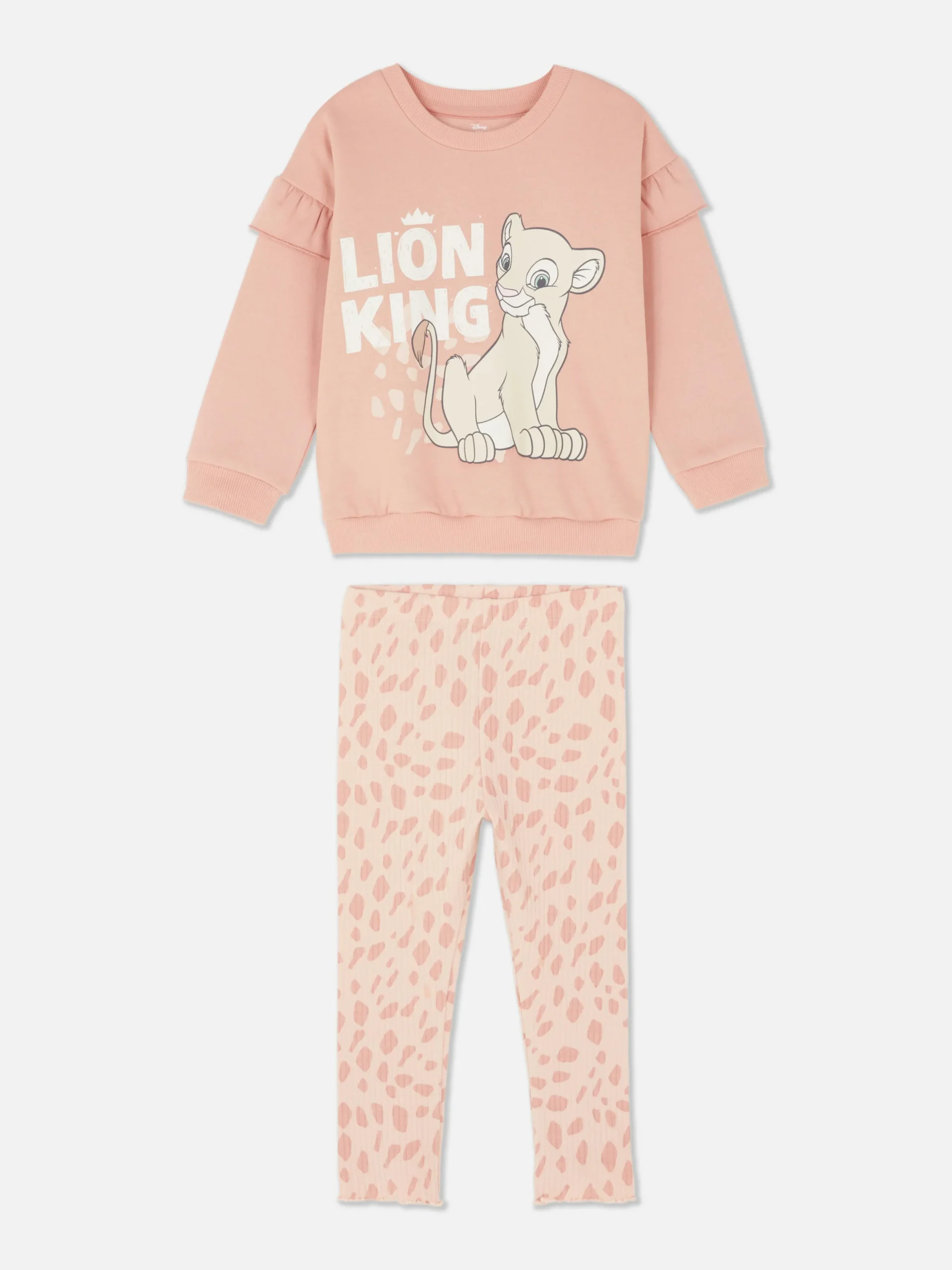 „Disney Der König Der Löwen Nala“ Rundhalsshirt Und Leggings