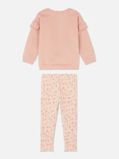 „Disney Der König Der Löwen Nala“ Rundhalsshirt Und Leggings