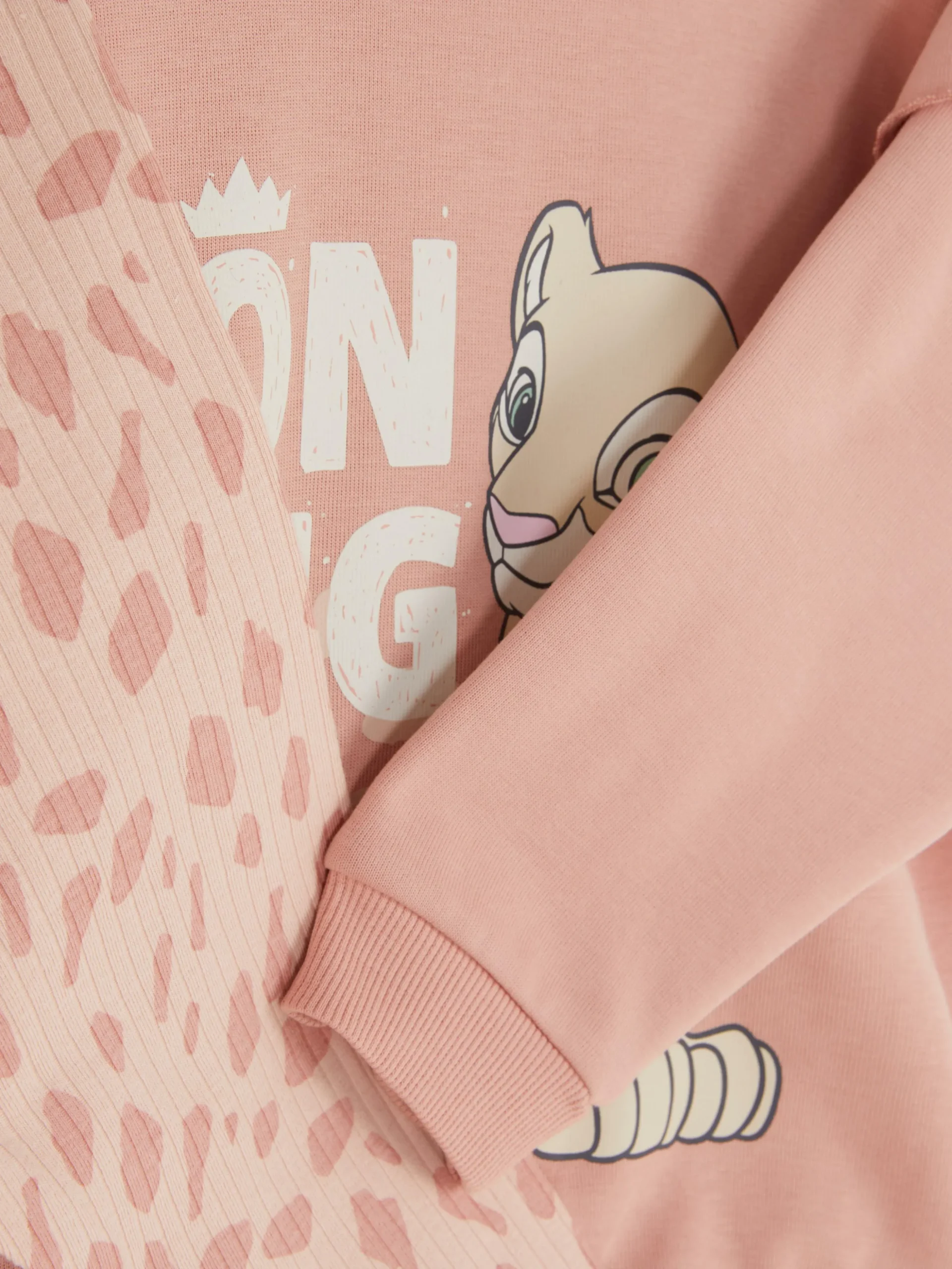 „Disney Der König Der Löwen Nala“ Rundhalsshirt Und Leggings