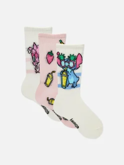 „Disney Lilo & Stitch“ Crew-Socken, 3er-Pack