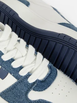 „Disney Lilo & Stitch“ Denim-Low-Top-Sneaker