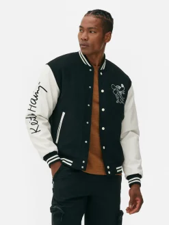 „Disney Mickey Maus X Keith Haring“ College-Jacke