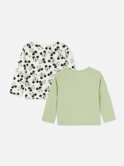 „Disney Micky Maus“ Langarmshirt, 2er-Pack