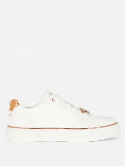 „Disney Micky Maus“ Low-Top-Sneaker Mit Glitzer