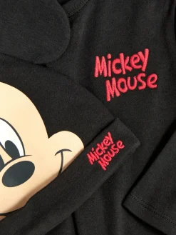 „Disney Micky Maus“ Schlafanzug Und Mütze Im Set