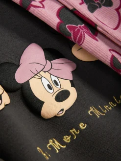 „Disney Minnie Maus“ Rundhalsshirt Und Leggings Im Set