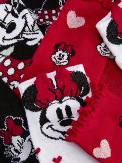 „Disney Minnie Maus“ Sneakersocken, 4er-Pack