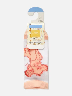 „Disney“ Sneakersocken, 7er-Pack