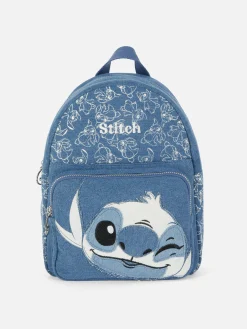 „Disney Stitch“ Denim-Rucksack