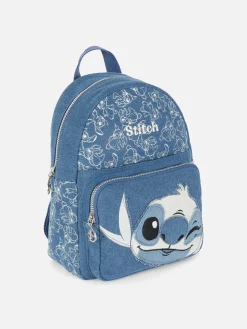 „Disney Stitch“ Denim-Rucksack