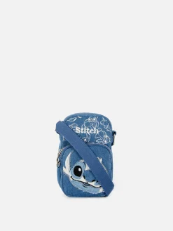 „Disney Stitch“ Handytasche Aus Denim
