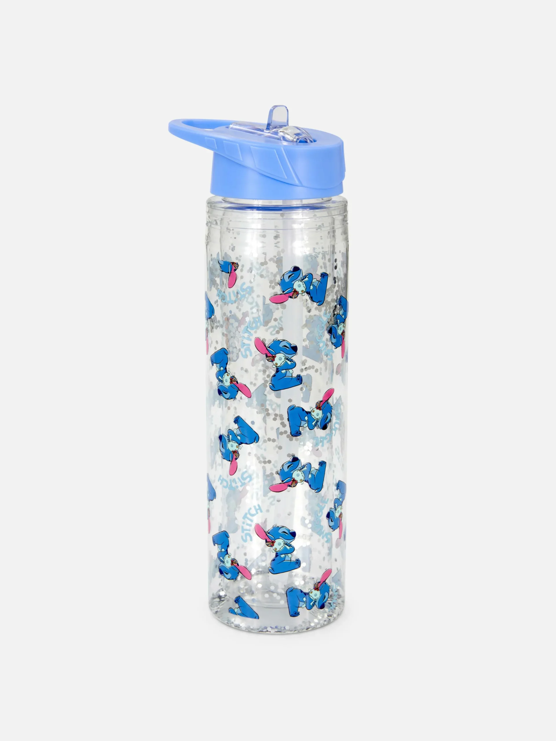 „Disney Stitch“ Trinkflasche Mit Glitzer