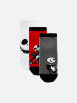 „Disney The Nightmare Before Christmas“ Sneakersocken, 3er-Pack