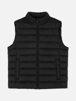 Dünne Weste Mit Trichterkragen