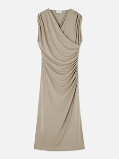 Drapiertes „The Edit“ Jerseykleid