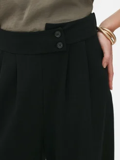 Elegante Jogginghose Mit Geradem Bein