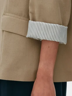 Eleganter Blazer Mit Offener Front