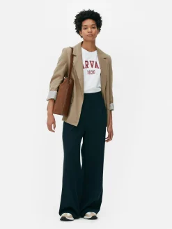 Eleganter Blazer Mit Offener Front