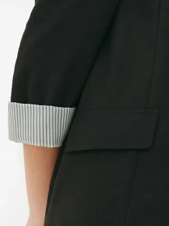 Eleganter Blazer Mit Offener Front