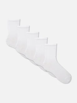 Essential Crew-Socken, 5er-Pack