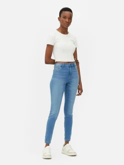 Essential Skinny-Jeans Mit Mittelhohem Bund