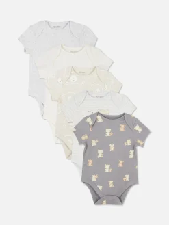 Essential-Bodysuits, 5er-Pack