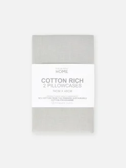 Essential-Kopfkissenbezüge, 2er-Pack