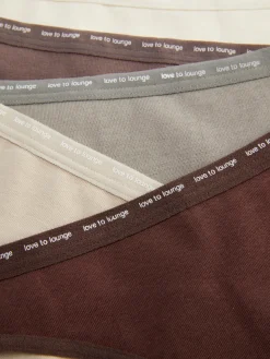 Farblich Abgestimmte Stretch-Tangas, 5er-Pack