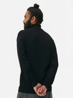 Feinstrickpullover Mit Rollkragen