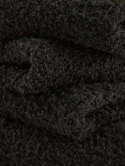 Flauschige Bouclé-Socken, 2er-Pack