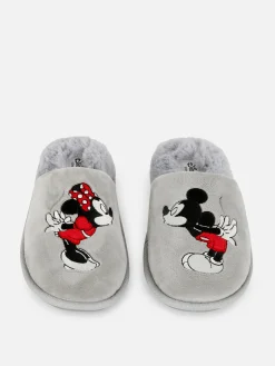 Flauschige „Disney Minnie Und Micky Maus“ Hausschuhe