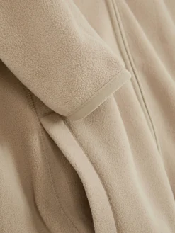 Fleecejacke Mit Trichterkragen Und Reißverschluss