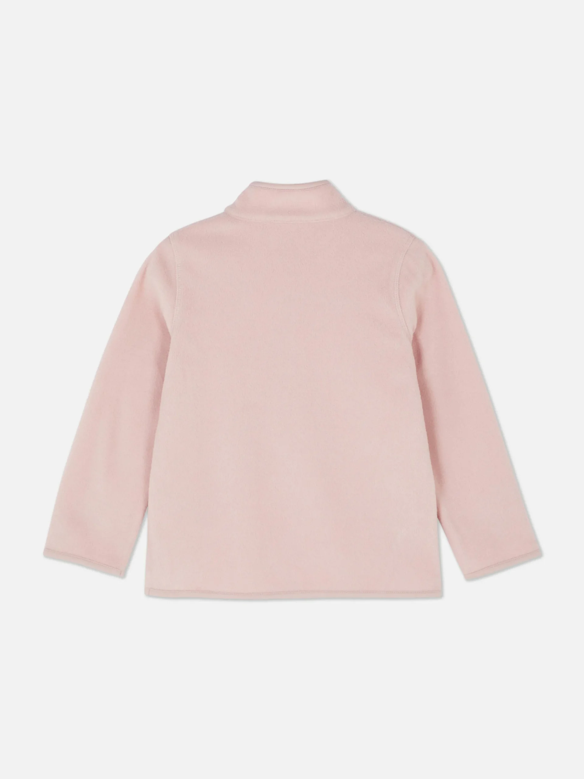 Fleecejacke Mit Viertelreißverschluss