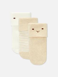 Frottee-Socken, 3er-Pack