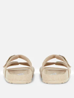 Fußbett-Hausschuhe Aus Filz Mit Zwei Riemen