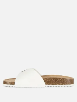 Fußbettsandalen Mit Schnallenriemen