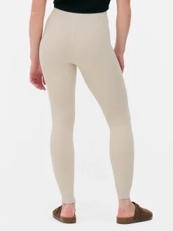 Gefütterte Samtleggings