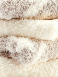 Gemusterte, Bequeme Socken, 2er-Pack