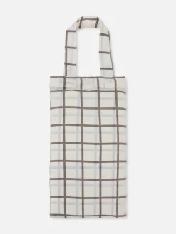 Gemusterter Duschvorhang