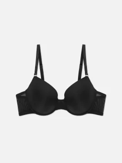 Gepolsterter T-Shirt-BH Mit Tiefem Dekolleté, A-D