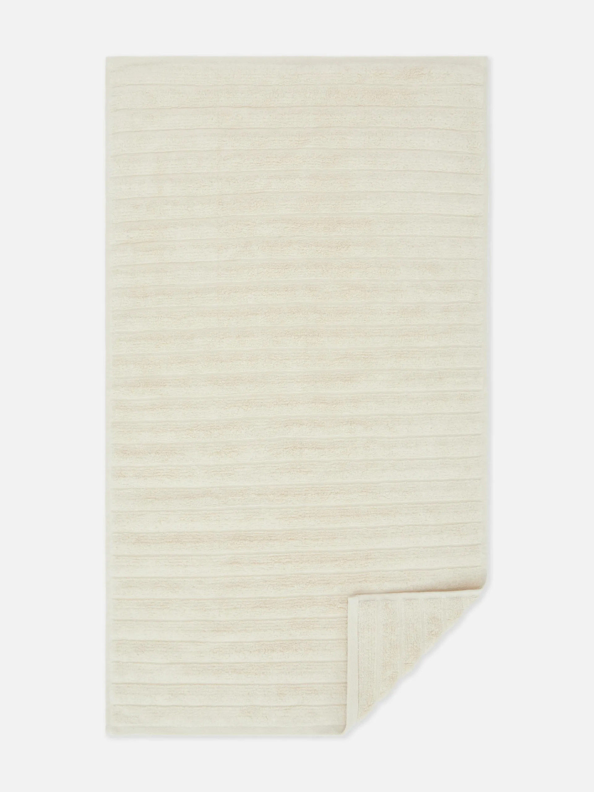 Geripptes Handtuch