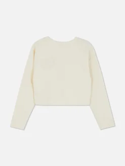 Geripptes Langarmshirt