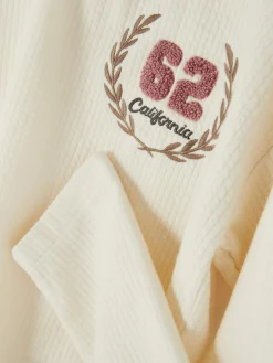 Geripptes Langarmshirt