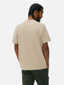 Geripptes T-Shirt Aus Ottoman