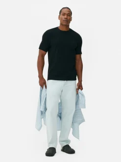 Geripptes T-Shirt Aus Ottoman